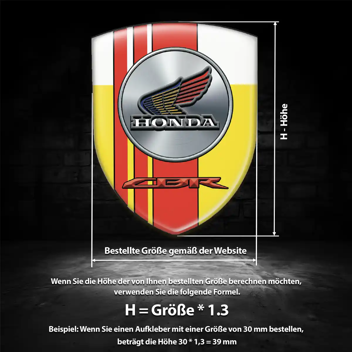 Honda Embleme Hohe Qualität