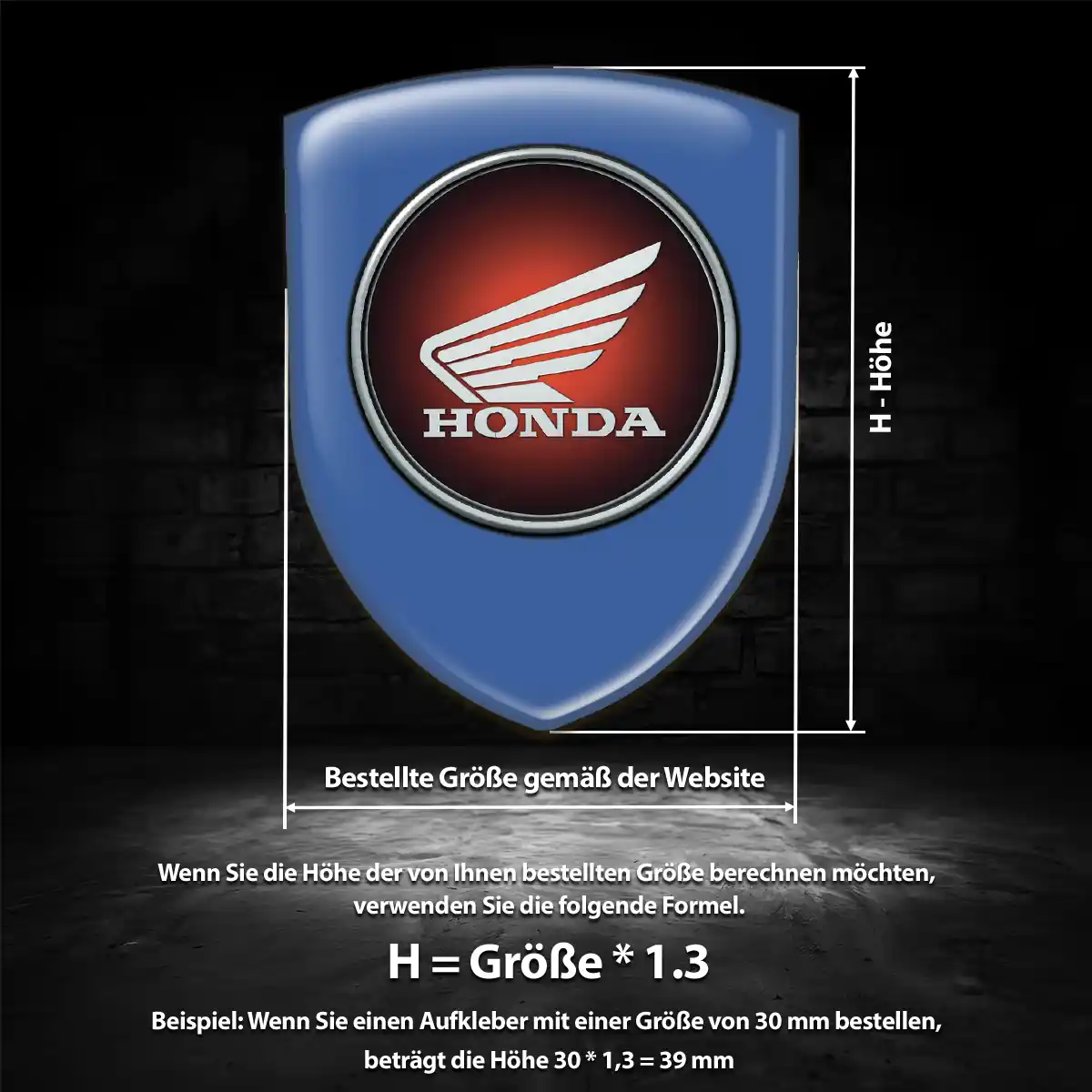 Honda Embleme Interieurdesign