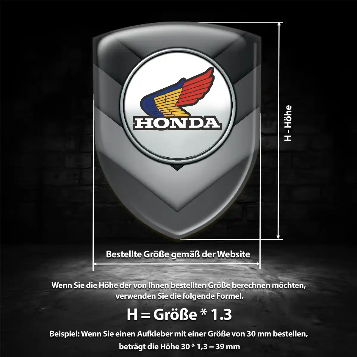 Honda Embleme Markenedition