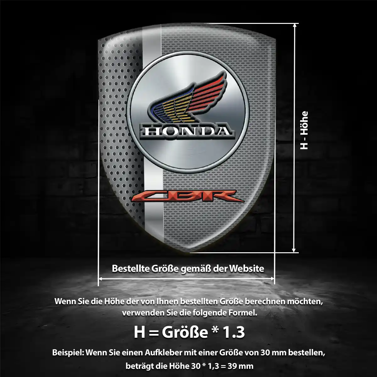 Honda Embleme Modernes Design