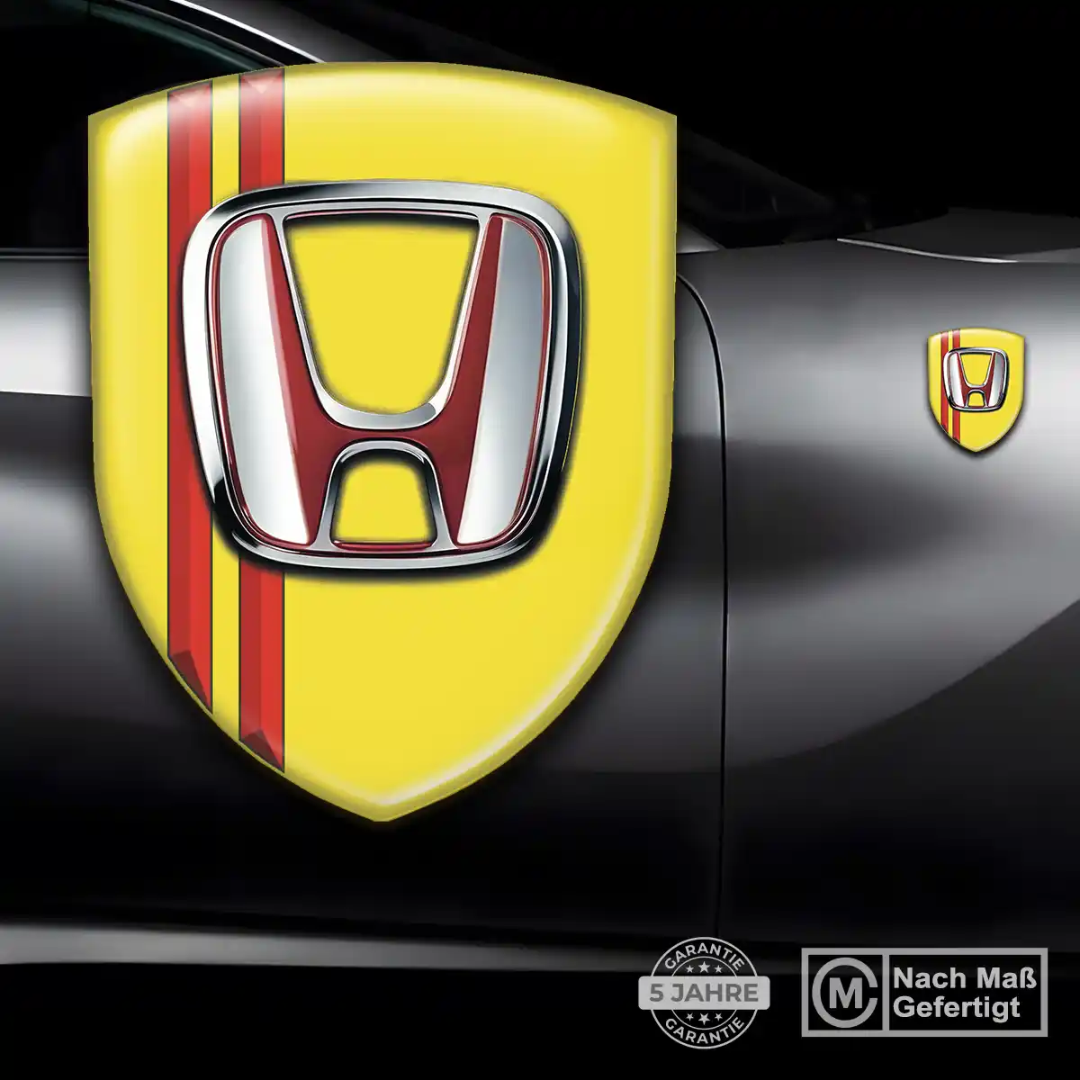 Honda Embleme Silikon Aufkleber Auto Edles Design