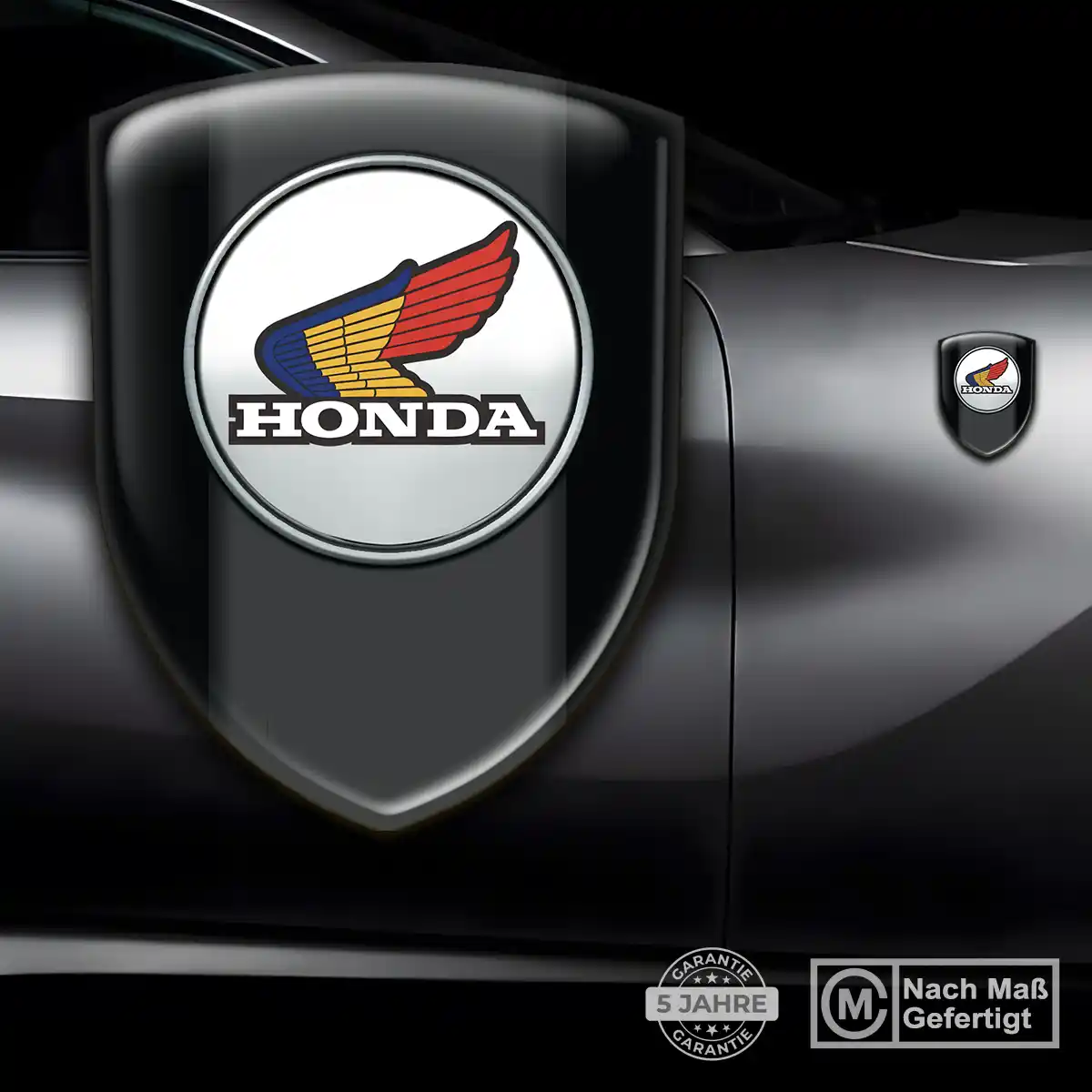 Honda Embleme Silikon Aufkleber Auto Elegantes Design