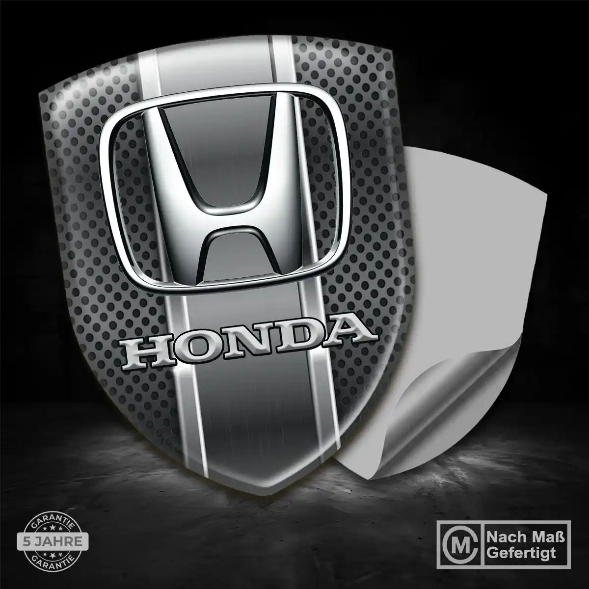 Honda Embleme Silikon Aufkleber Auto Hochwertiges Harz