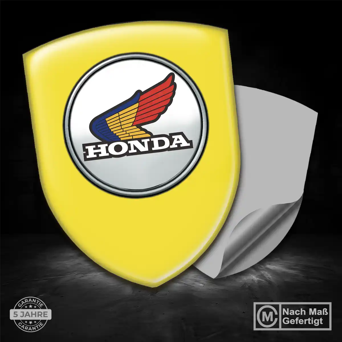 Honda Embleme Silikon Aufkleber Auto Markenedition