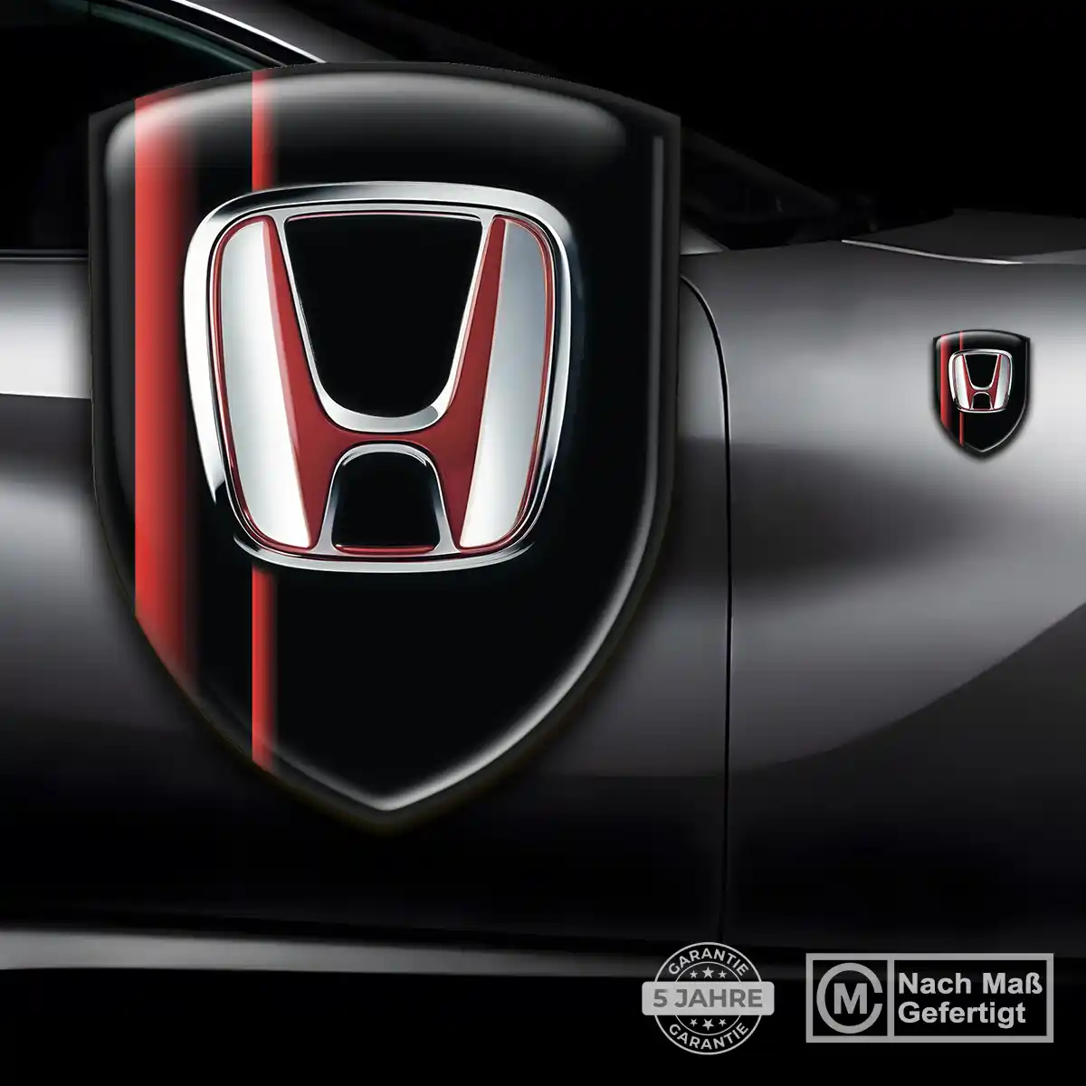 Honda Embleme Silikon Aufkleber Auto Premium-Edition