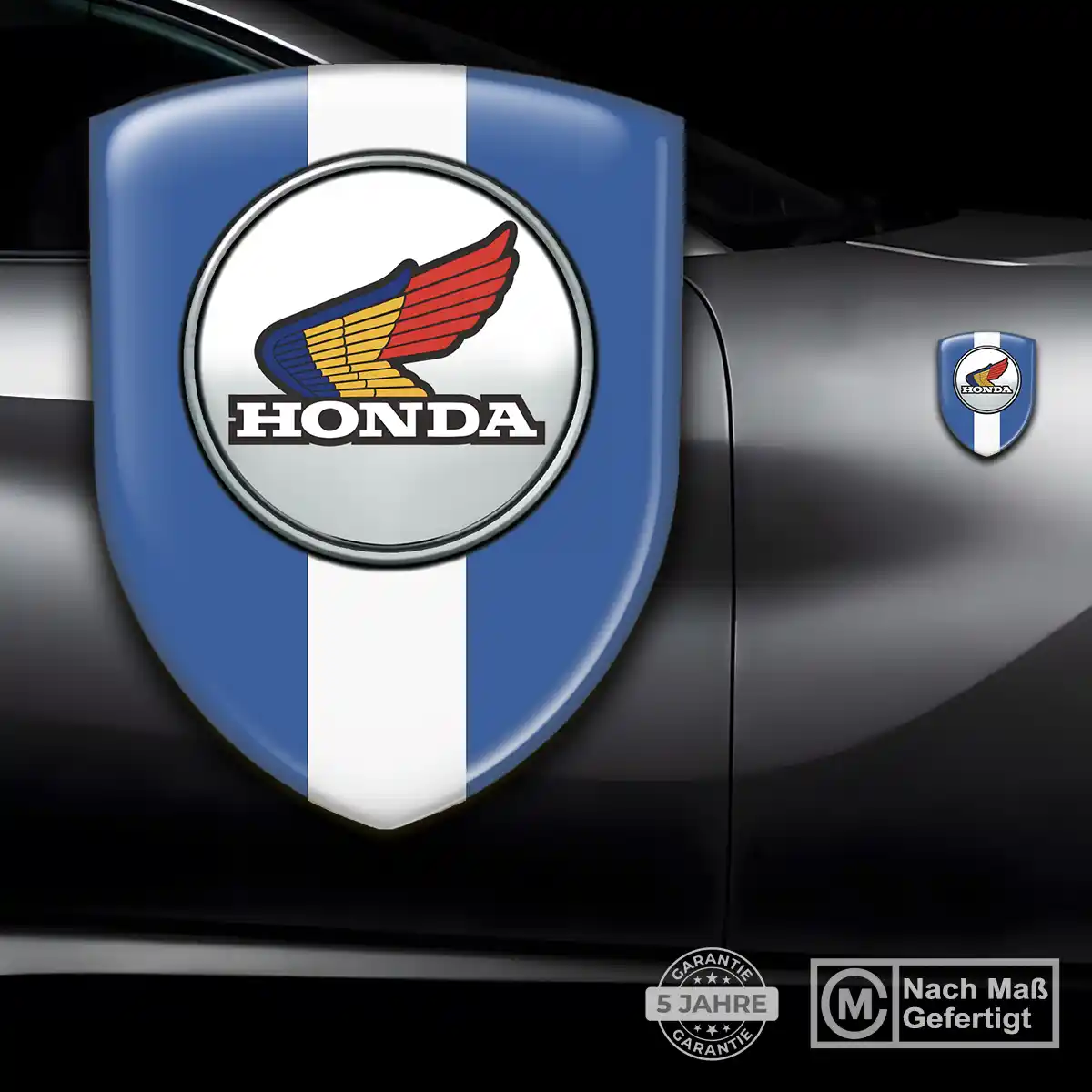 Honda Embleme Silikon Aufkleber Auto Stilvolles Design