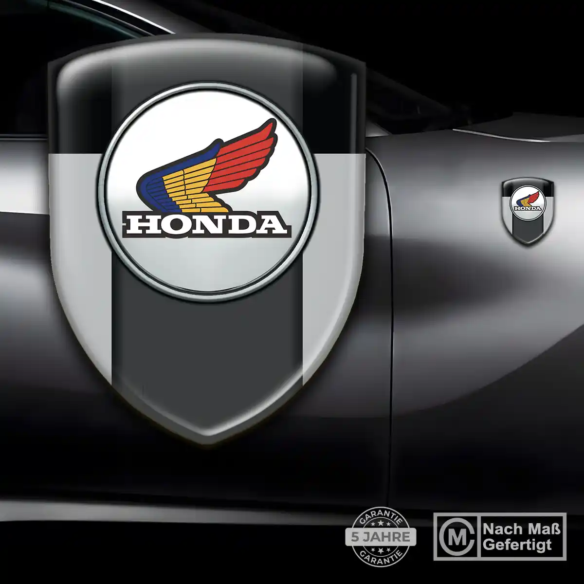 Honda Embleme Silikon Aufkleber Edles Design