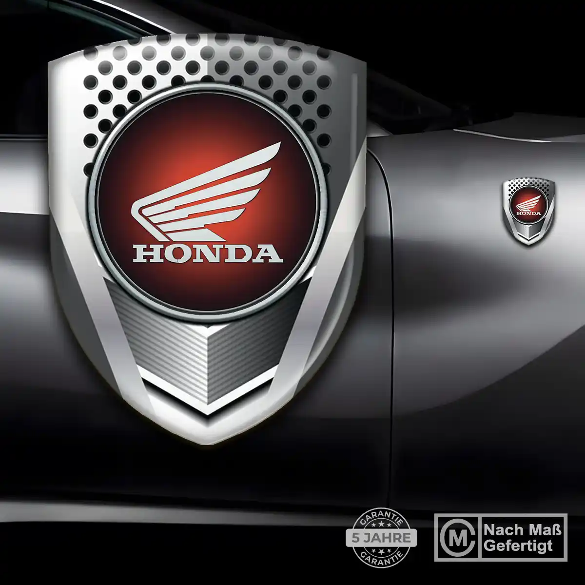 Honda Embleme Silikon Aufkleber Exterieurdesign