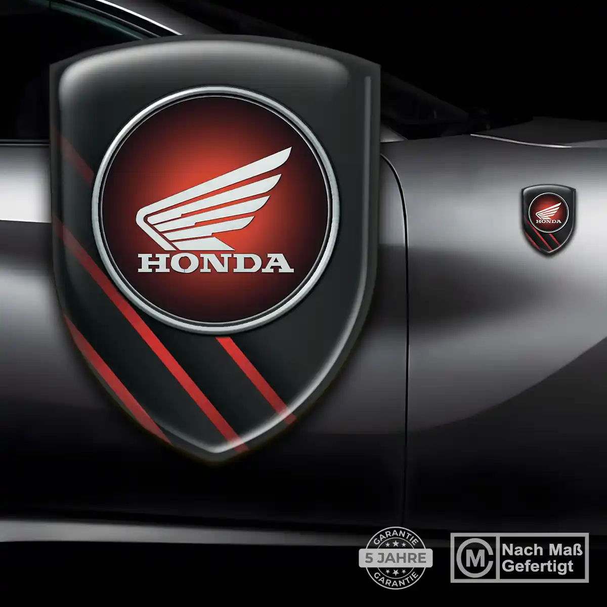 Honda Embleme Silikon Aufkleber Interieurdesign