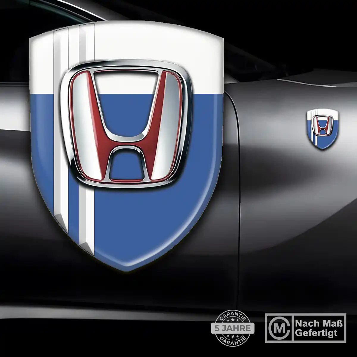 Honda Embleme Silikon Aufkleber Markenedition