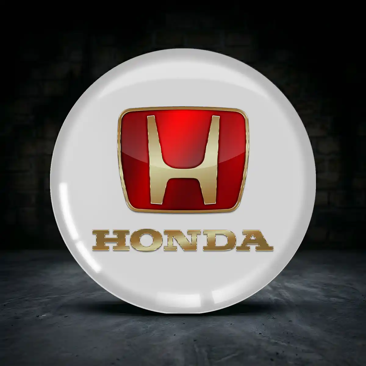 Honda Embleme Silikon Aufkleber Stilvolles Design