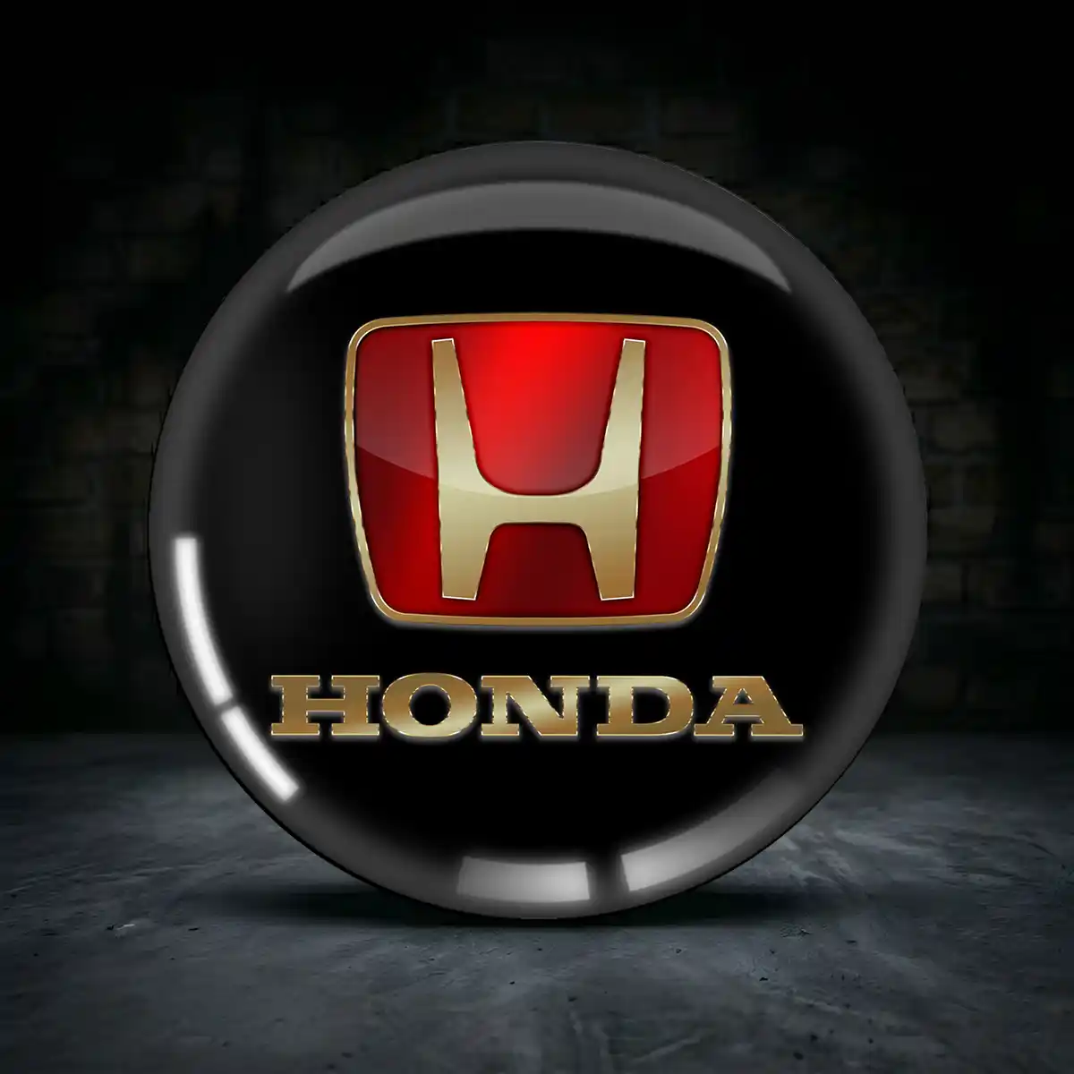 Honda Epoxidharz Aufkleber Premium-Edition