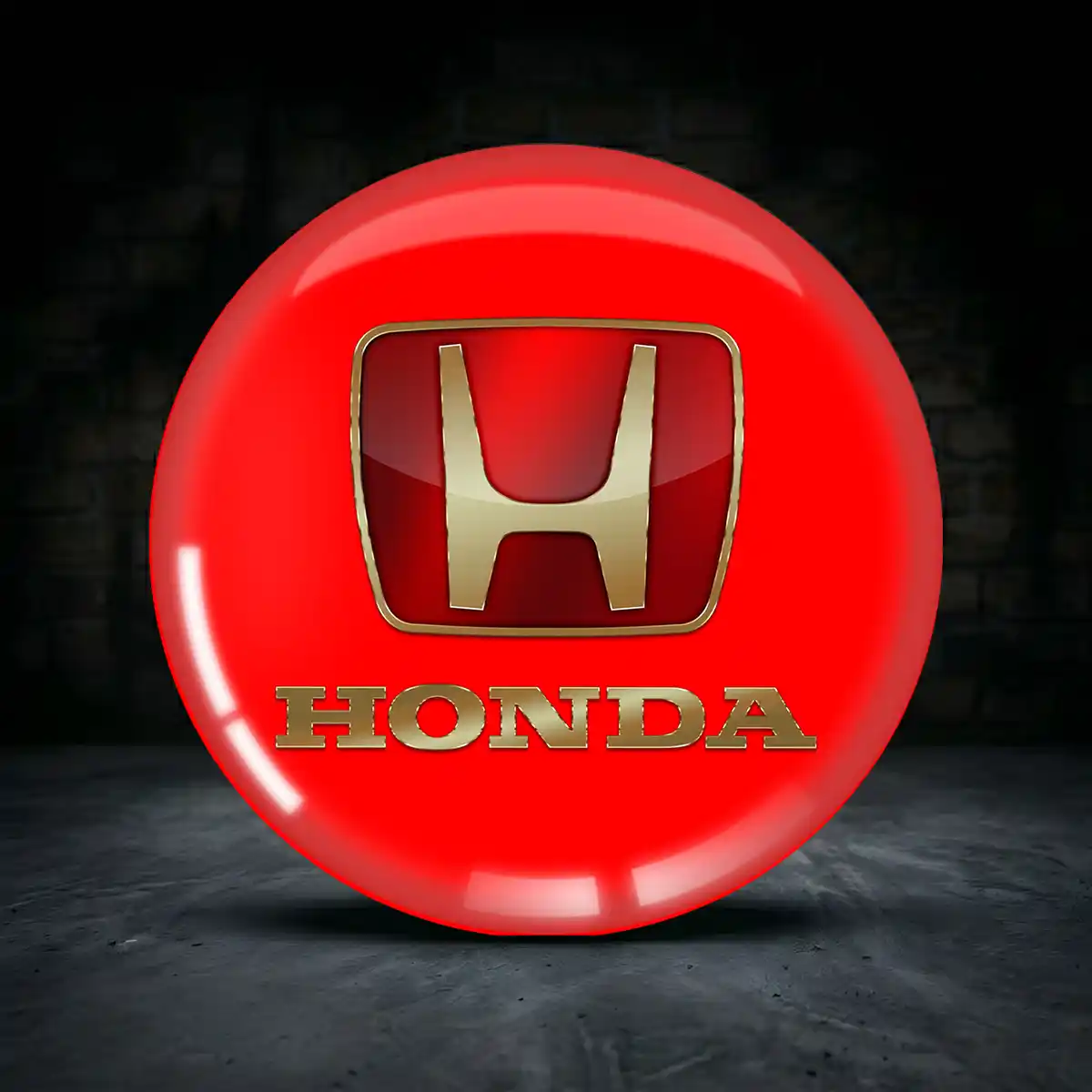 Honda Epoxidharz Aufkleber Stilvolles Design