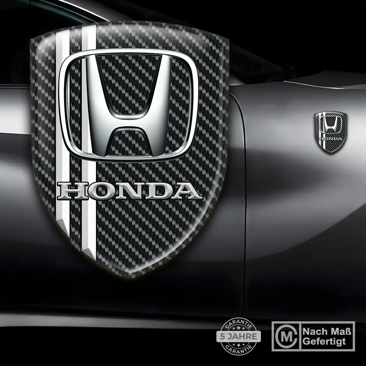 Honda Silikon Aufkleber Auto Elegantes Design