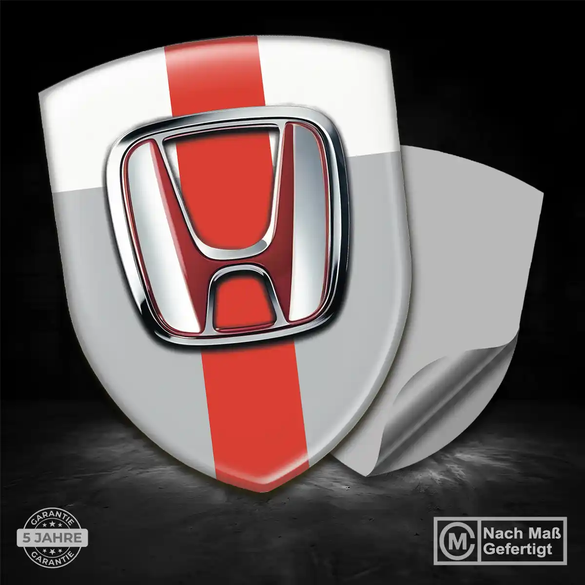 Honda Silikon Aufkleber Auto Modernes Design