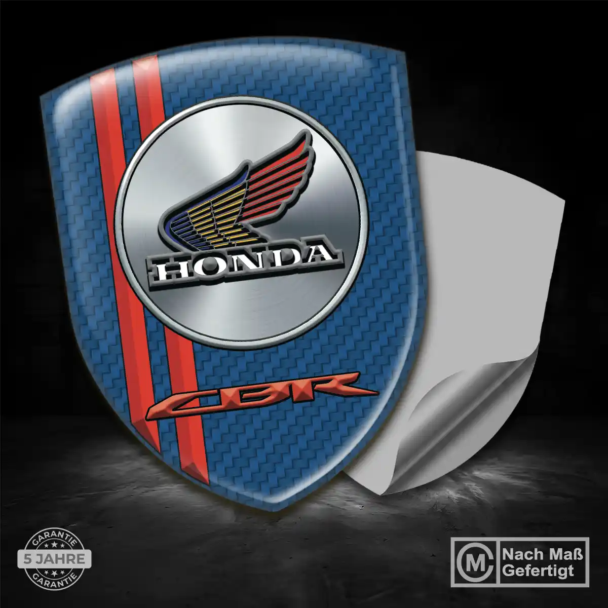 Honda Silikon Aufkleber Elegantes Design
