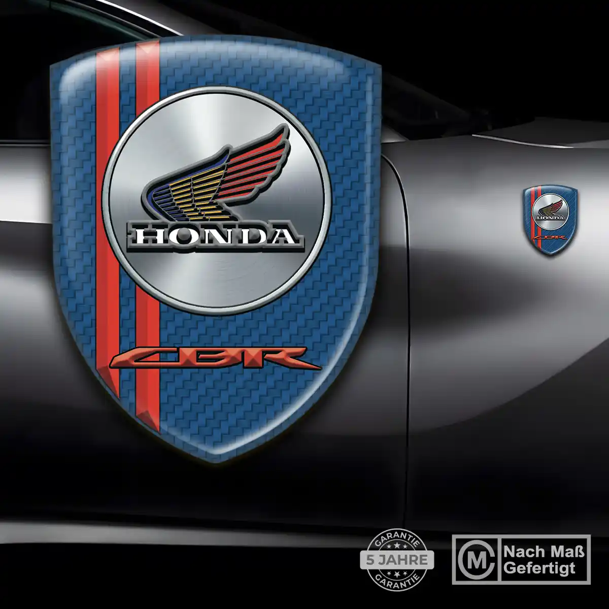 Honda Silikon Aufkleber Elegantes Design