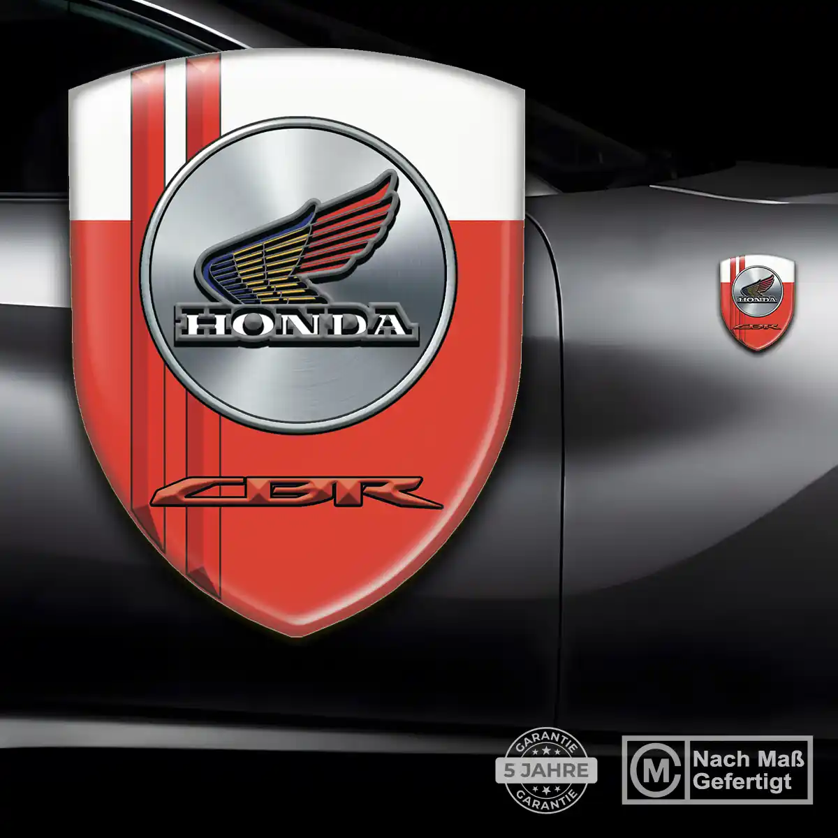 Honda Silikon Aufkleber Embleme Ausdrucksstarkes Design