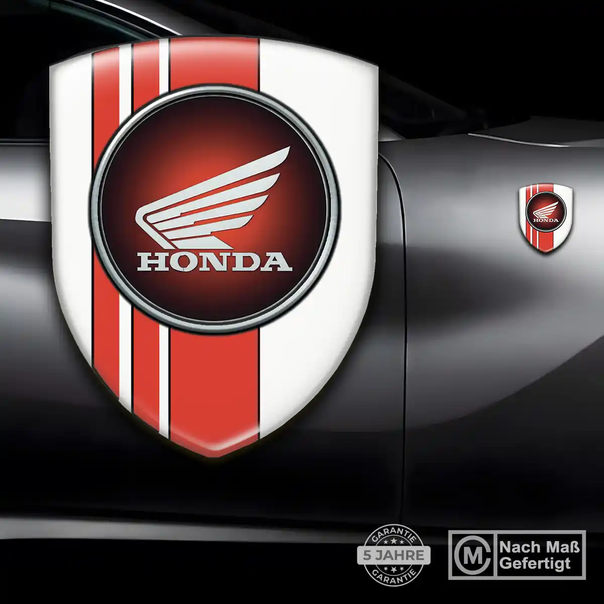 Honda Silikon Aufkleber Embleme Auto Elegantes Design