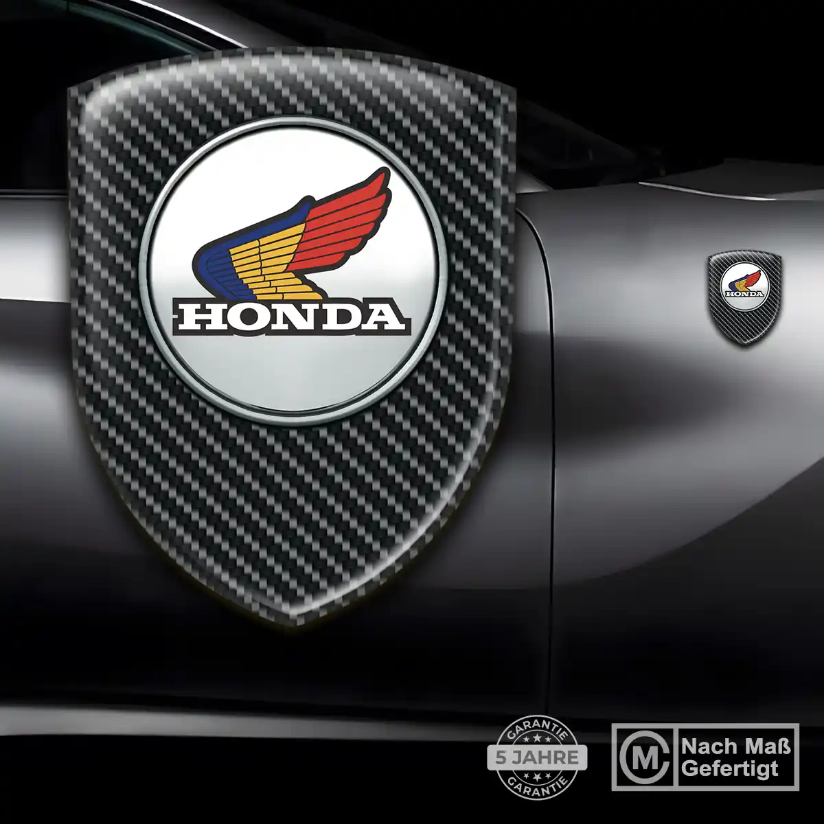 Honda Silikon Aufkleber Embleme Auto Exterieurdesign