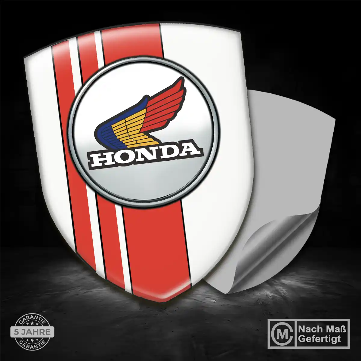 Honda Silikon Aufkleber Embleme Auto Hochwertiges Harz