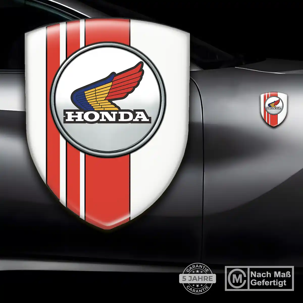 Honda Silikon Aufkleber Embleme Auto Hochwertiges Harz