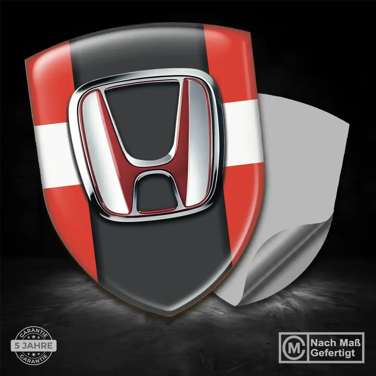 Honda Silikon Aufkleber Embleme Auto Modernes Design