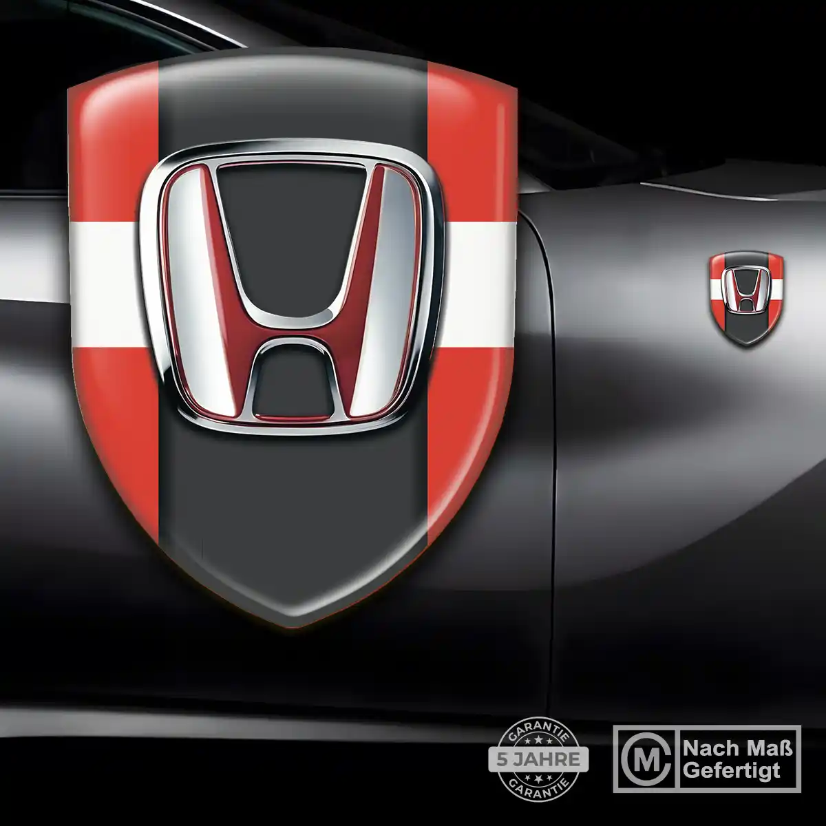 Honda Silikon Aufkleber Embleme Auto Modernes Design