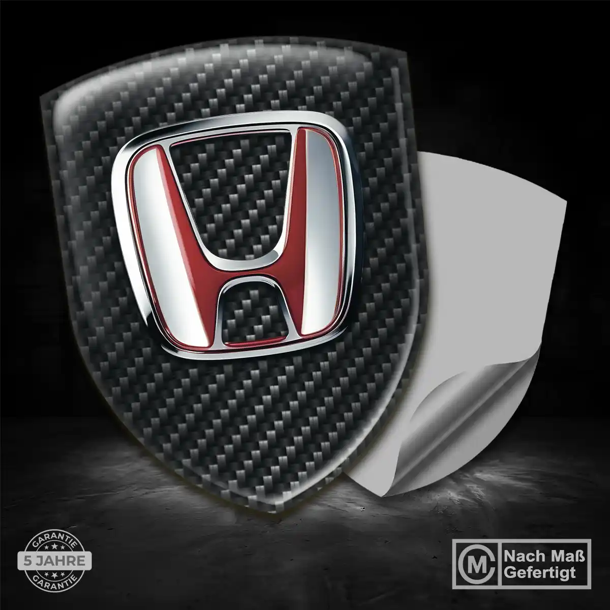 Honda Silikon Aufkleber Embleme Auto Stilvolles Design