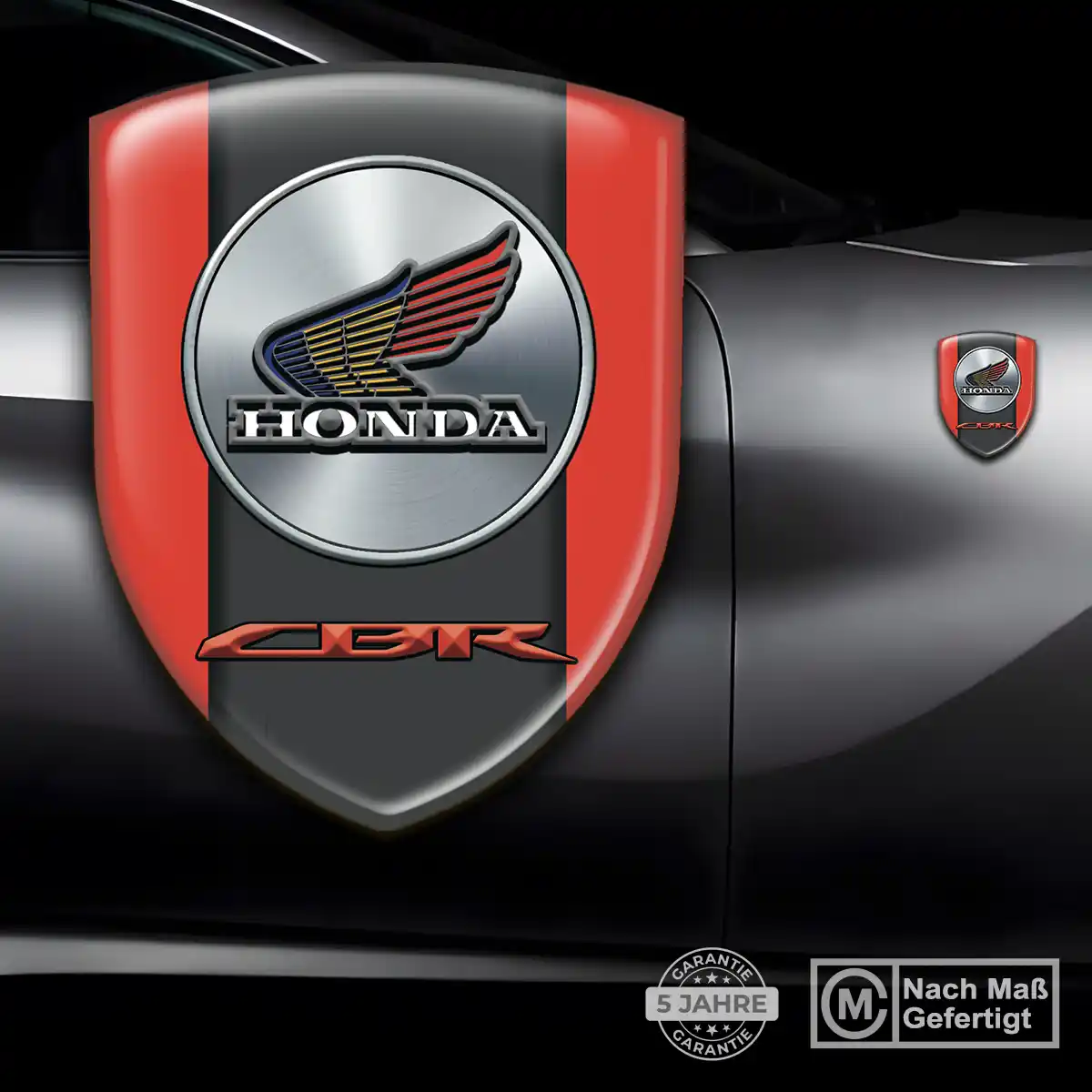 Honda Silikon Aufkleber Embleme Exterieurdesign