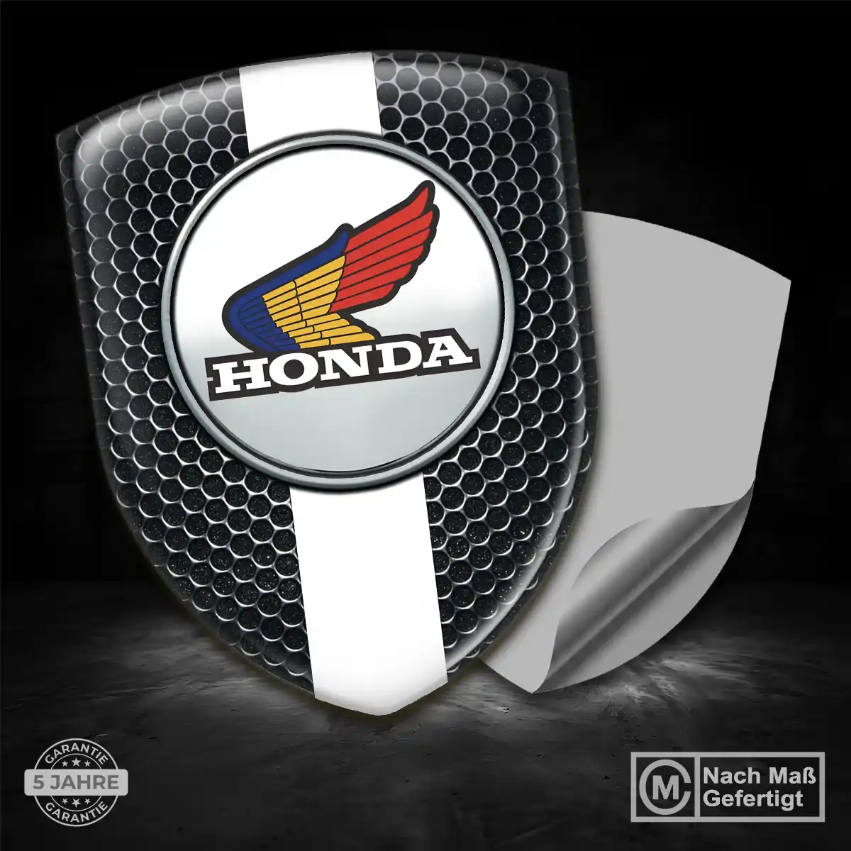Honda Silikon Aufkleber Embleme Hochwertiges Harz