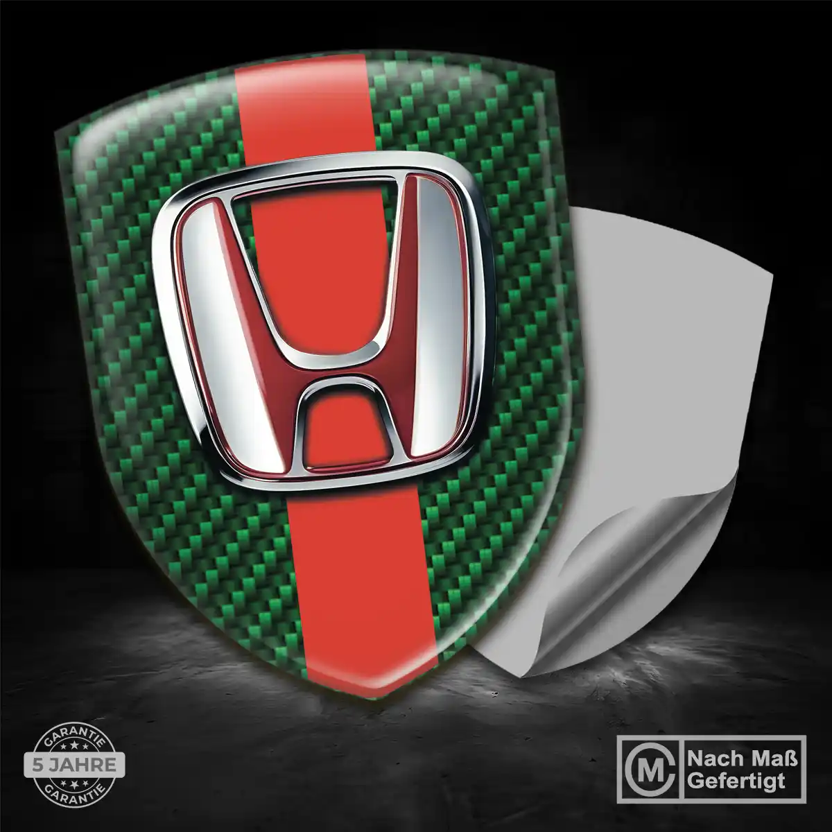 Honda Silikon Aufkleber Embleme Limitierte Auflage