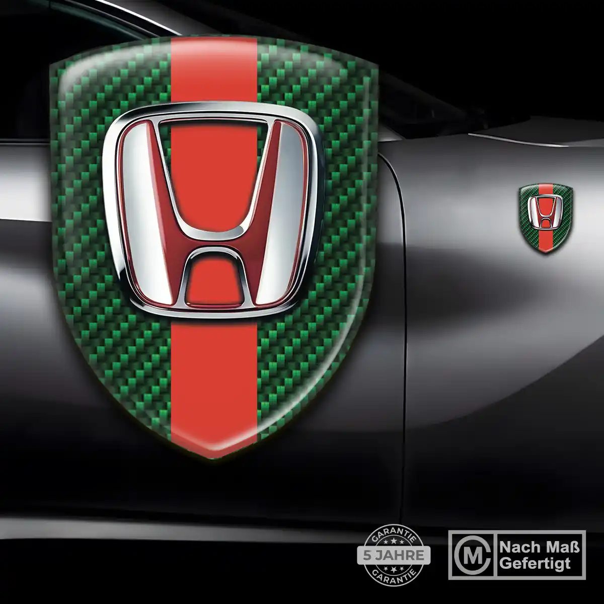 Honda Silikon Aufkleber Embleme Limitierte Auflage