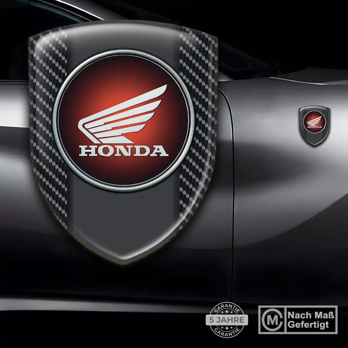 Honda Silikon Aufkleber Embleme Modernes Design