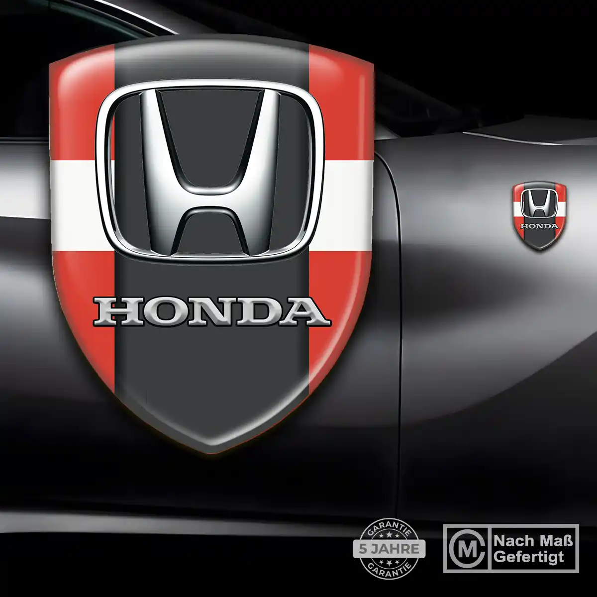 Honda Silikon Aufkleber Embleme Premiumqualität