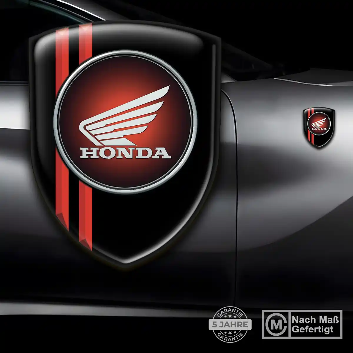 Honda Silikon Aufkleber Hochwertiges Harz