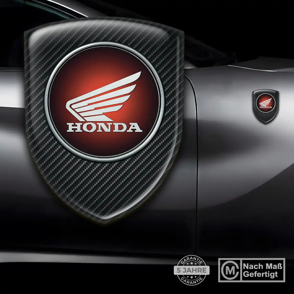 Honda Silikon Aufkleber Interieurdesign