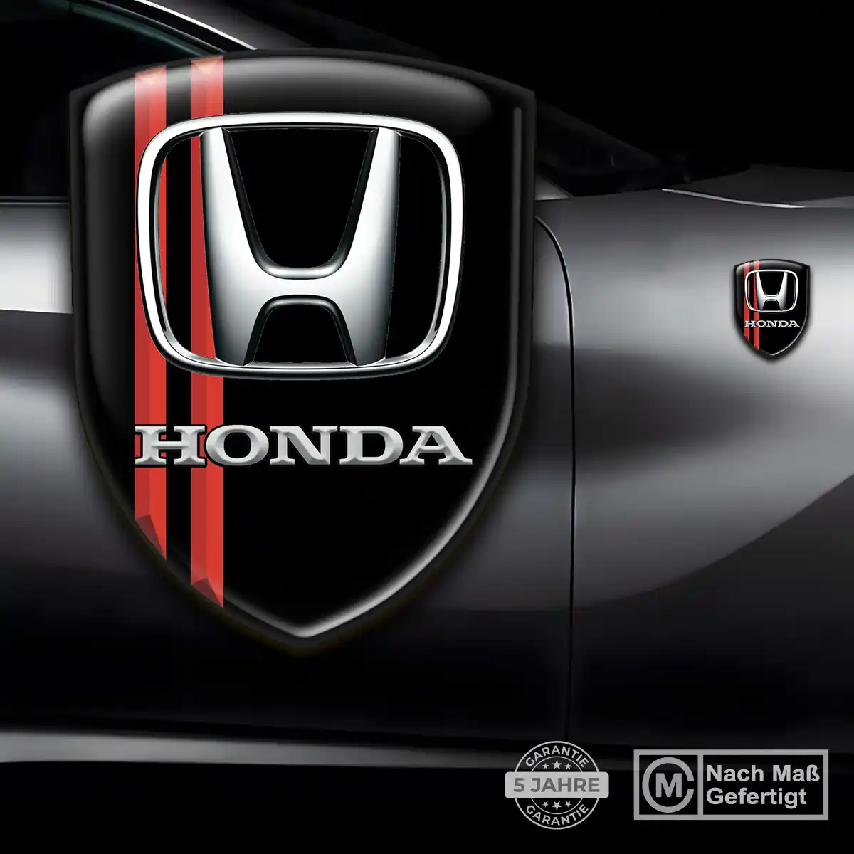 Honda Silikon Aufkleber Markenedition