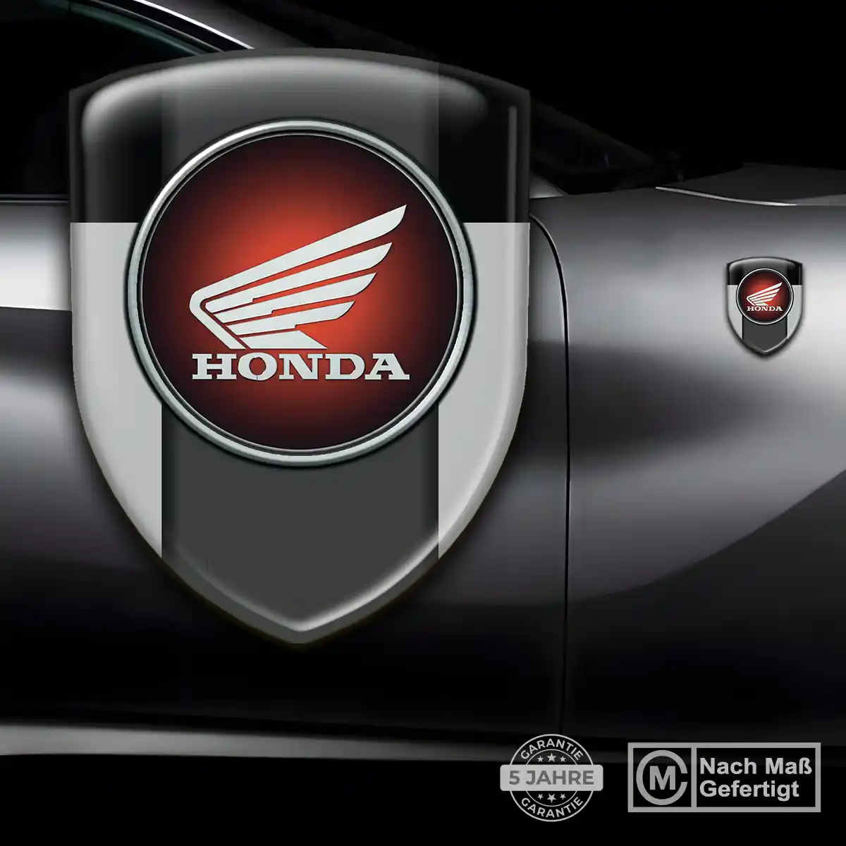 Honda Silikon Aufkleber Tuningfahrzeug