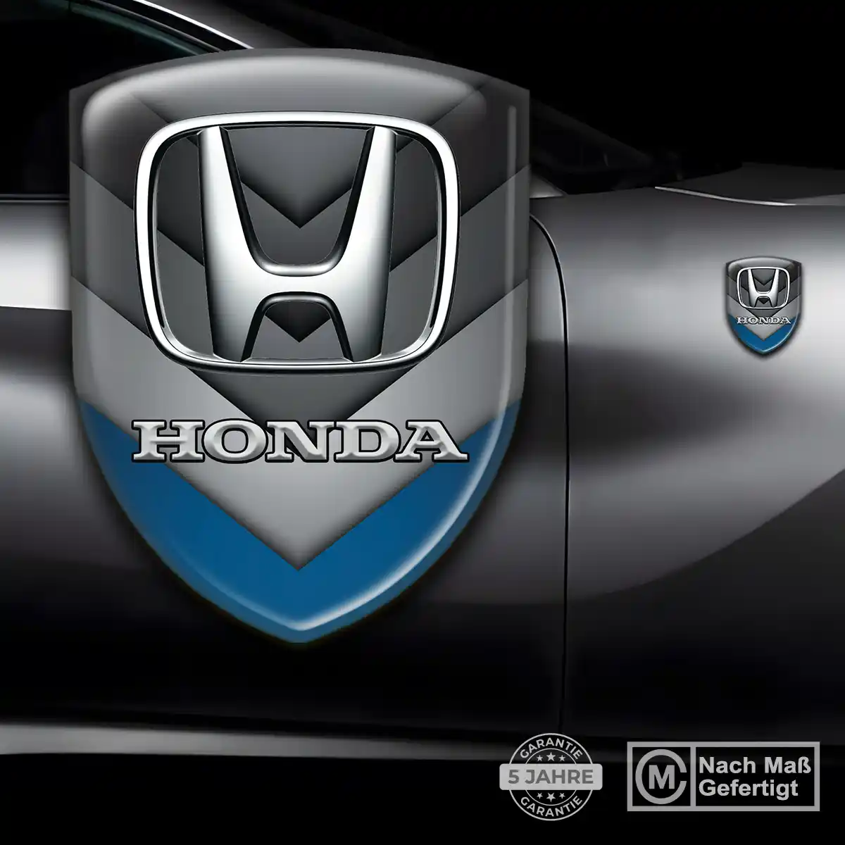 Honda Silikon Aufkleber Wappen Anspruchsvolles Design