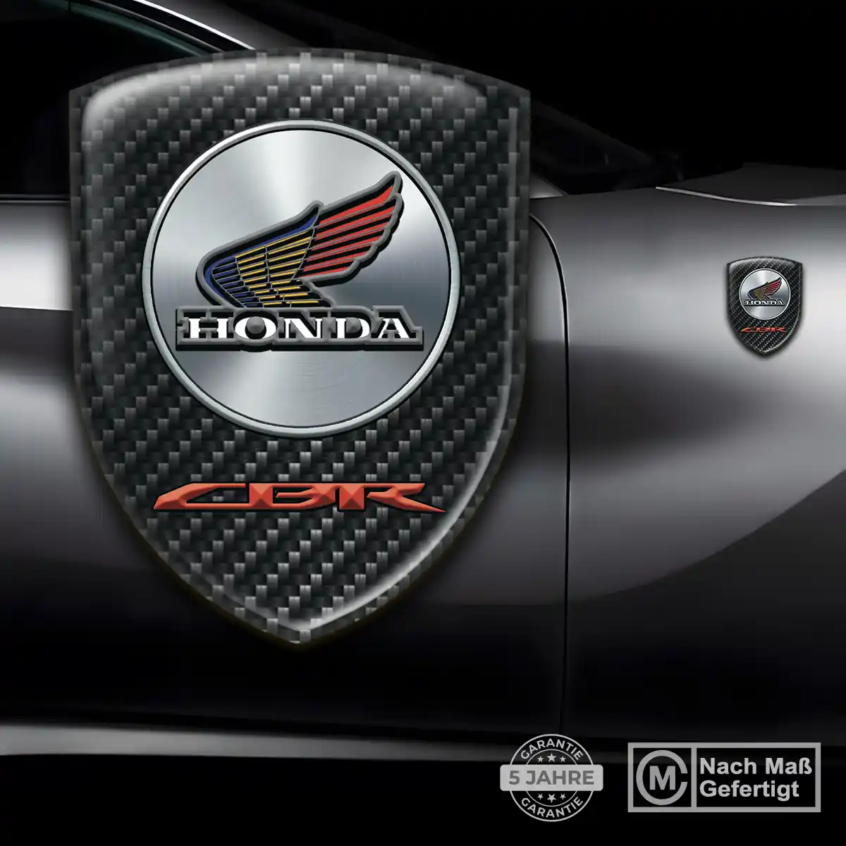 Honda Silikon Aufkleber Wappen Ausdrucksstarkes Design