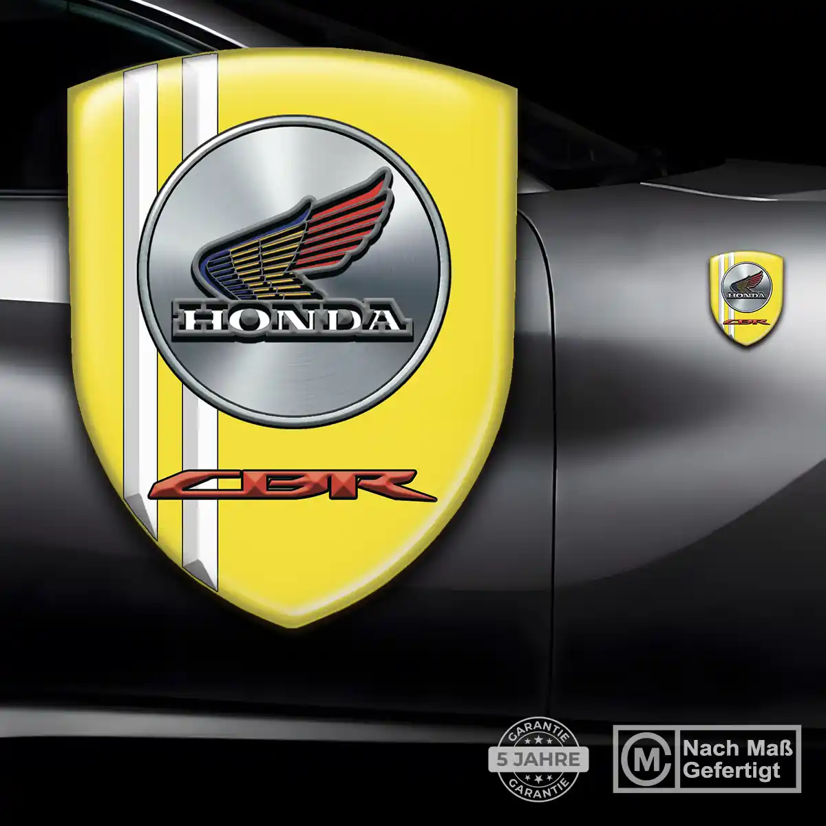 Honda Silikon Aufkleber Wappen Auto Exterieurdesign