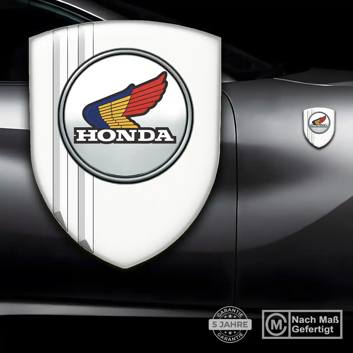 Honda Silikon Aufkleber Wappen Auto Limitierte Auflage