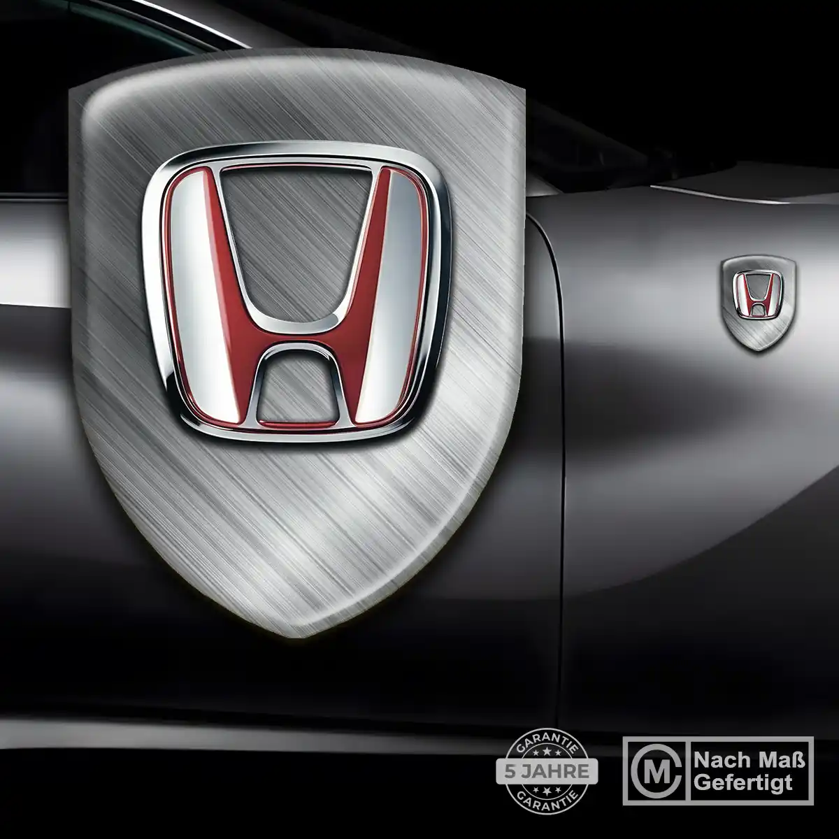Honda Silikon Aufkleber Wappen Auto Luxus-Edition