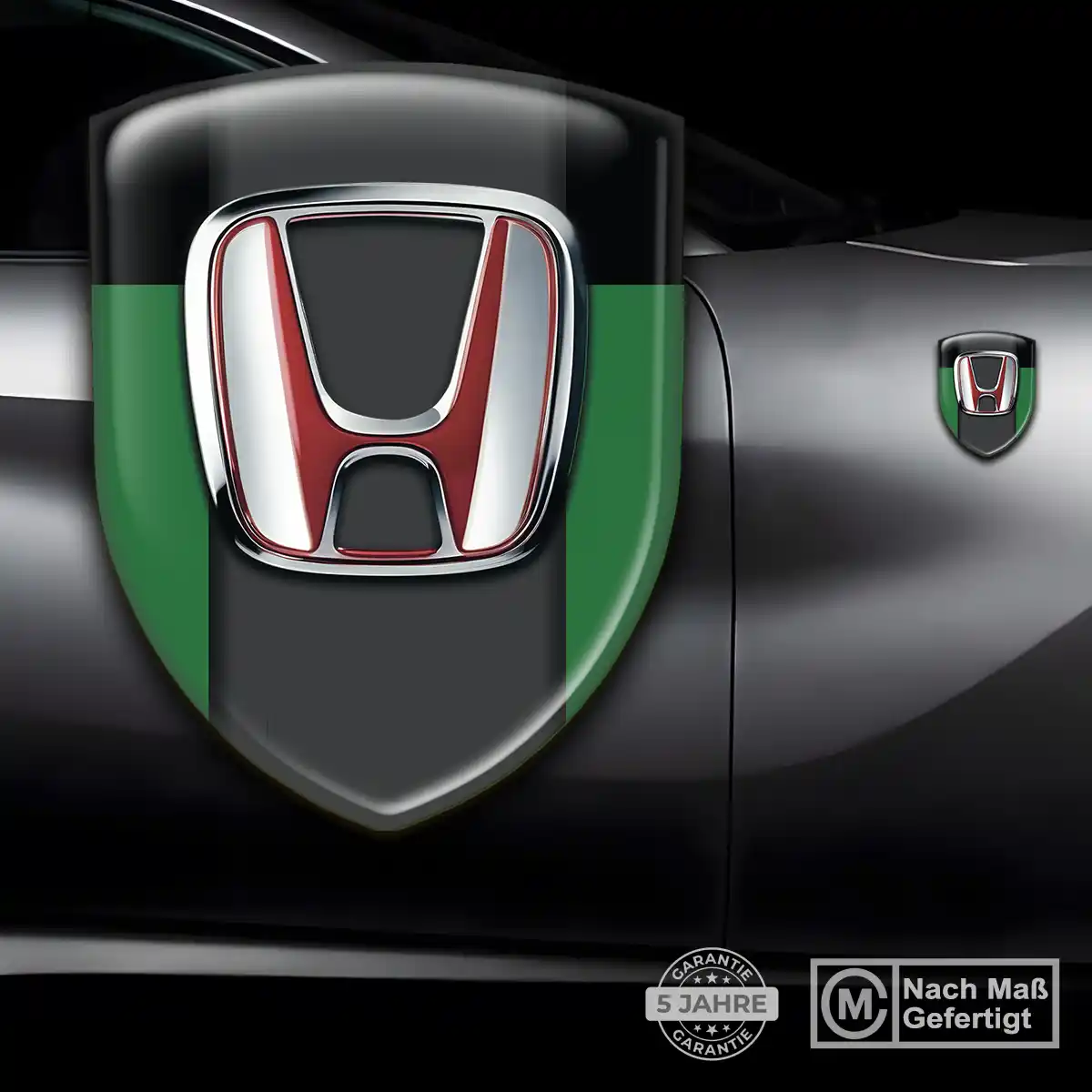 Honda Silikon Aufkleber Wappen Auto Premiumqualität
