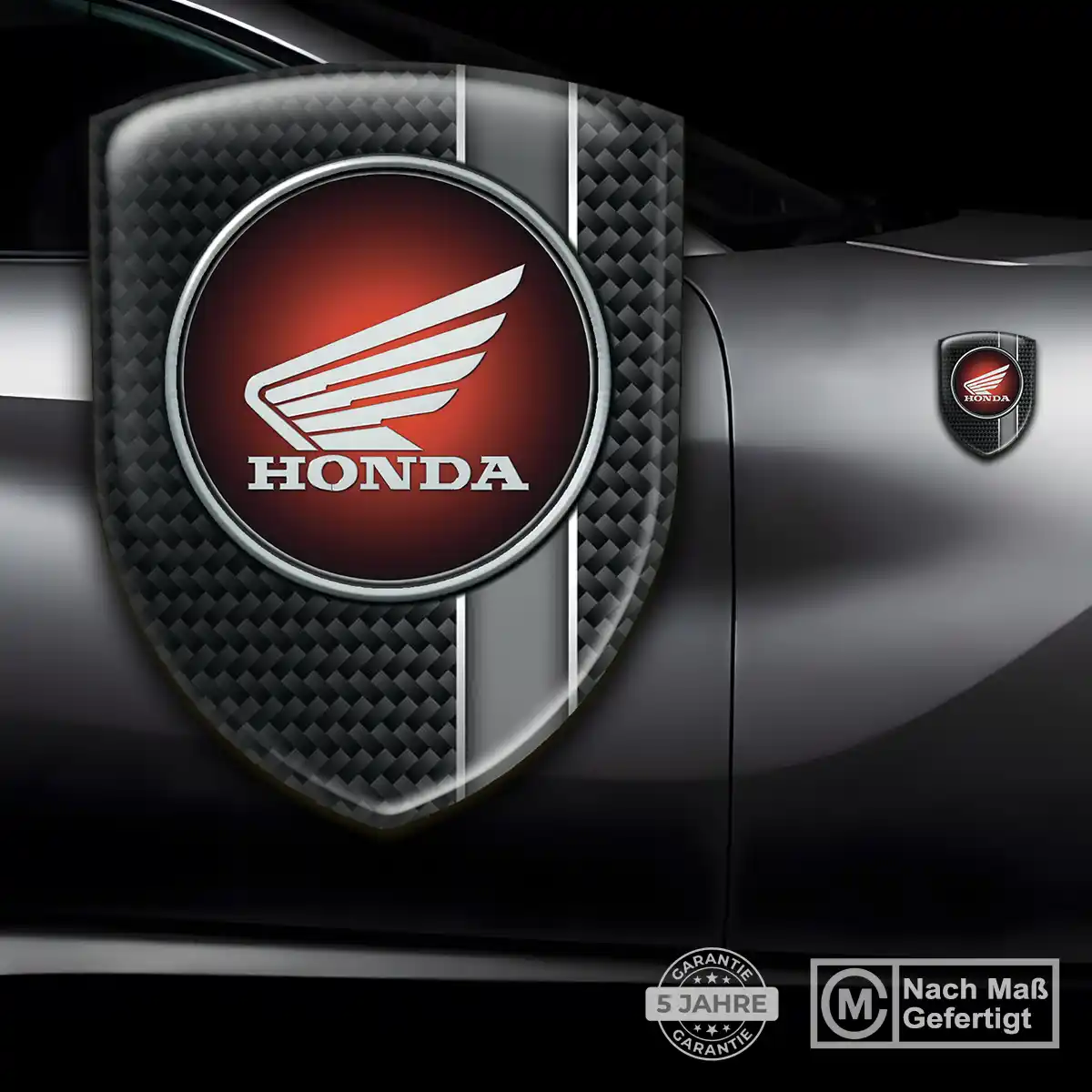 Honda Silikon Aufkleber Wappen Hohe Qualität