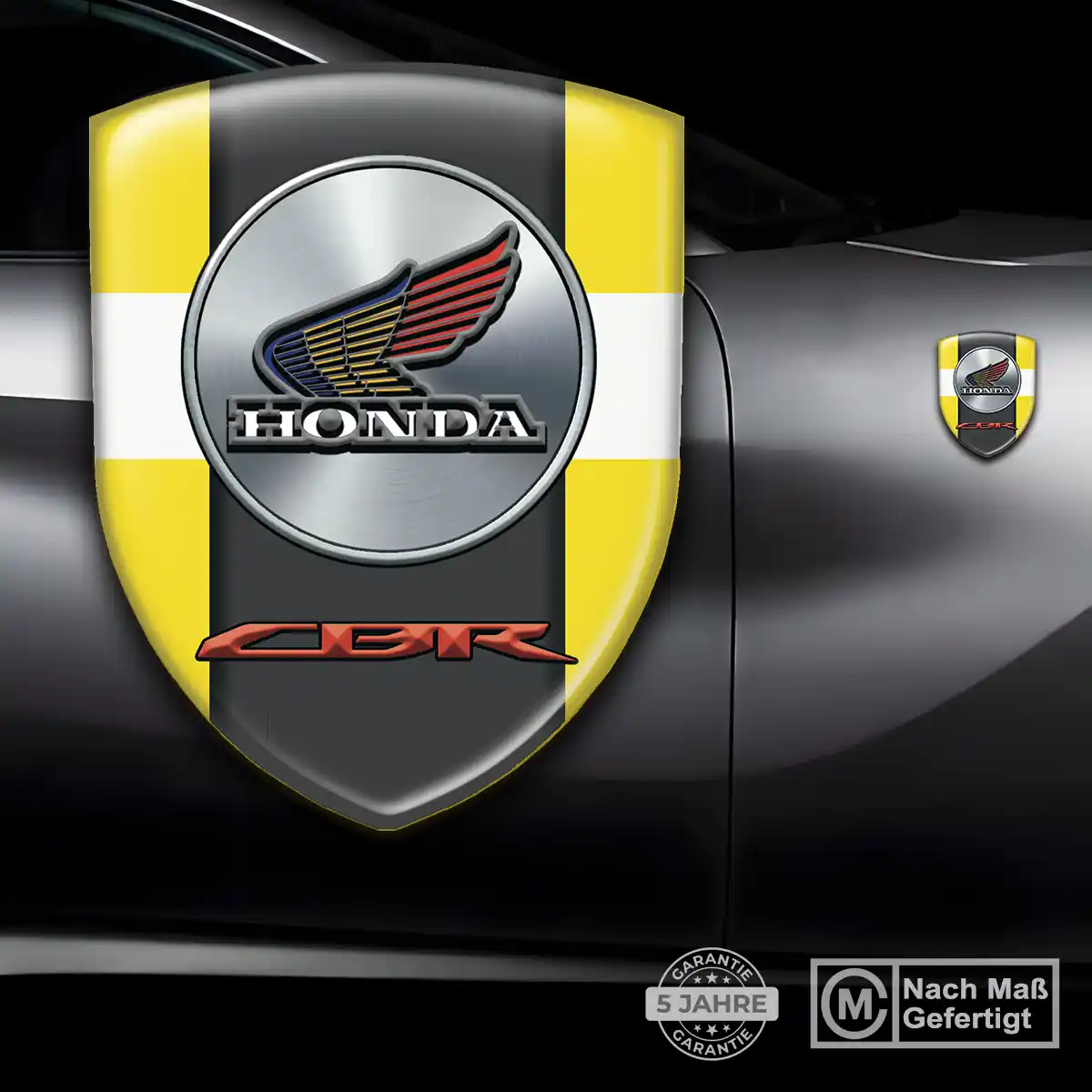 Honda Silikon Aufkleber Wappen Interieurdesign