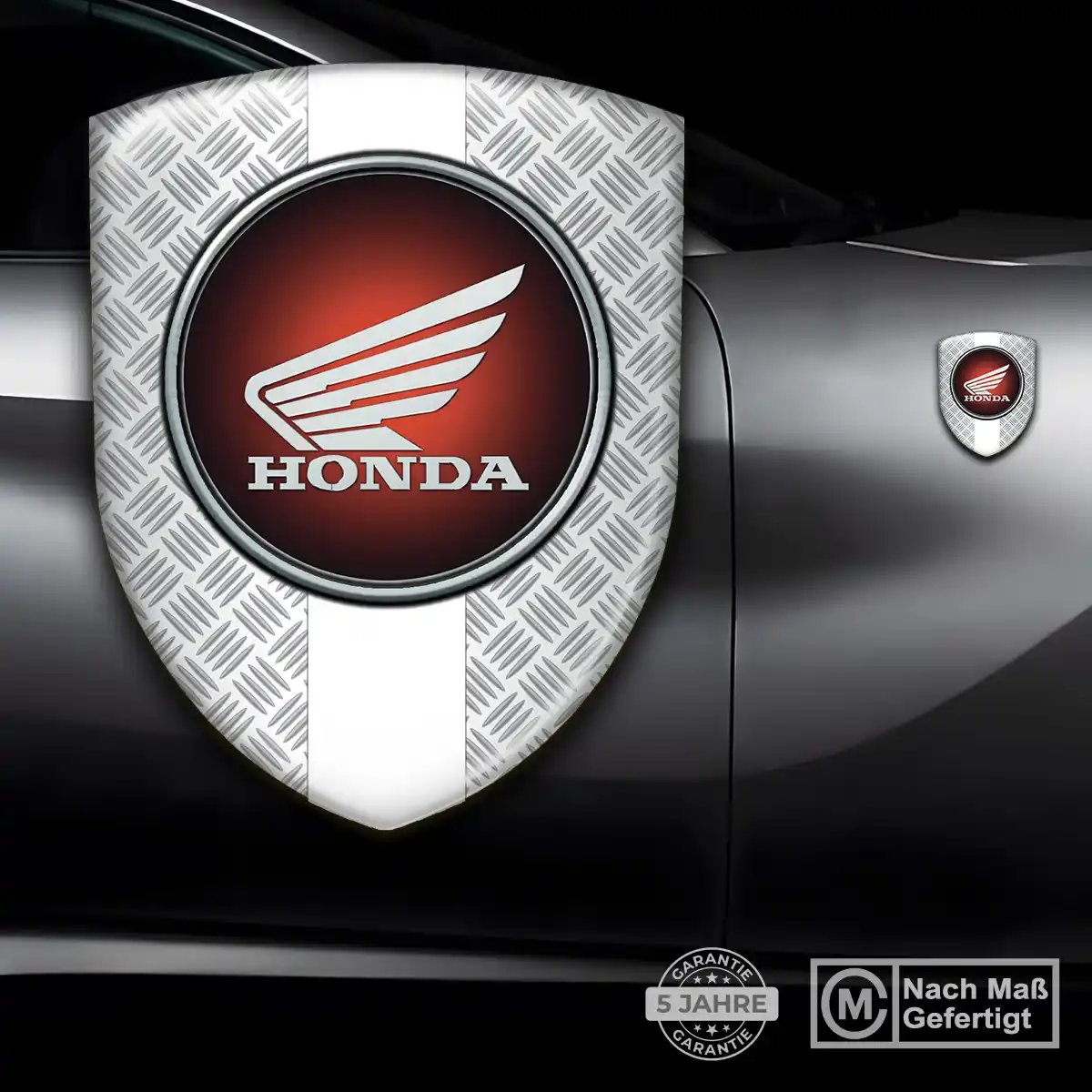 Honda Silikon Aufkleber Wappen Markenedition