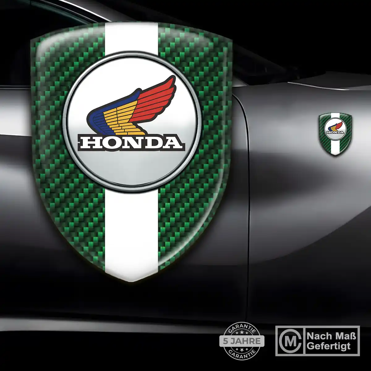 Honda Silikon Aufkleber Wappen Modernes Design