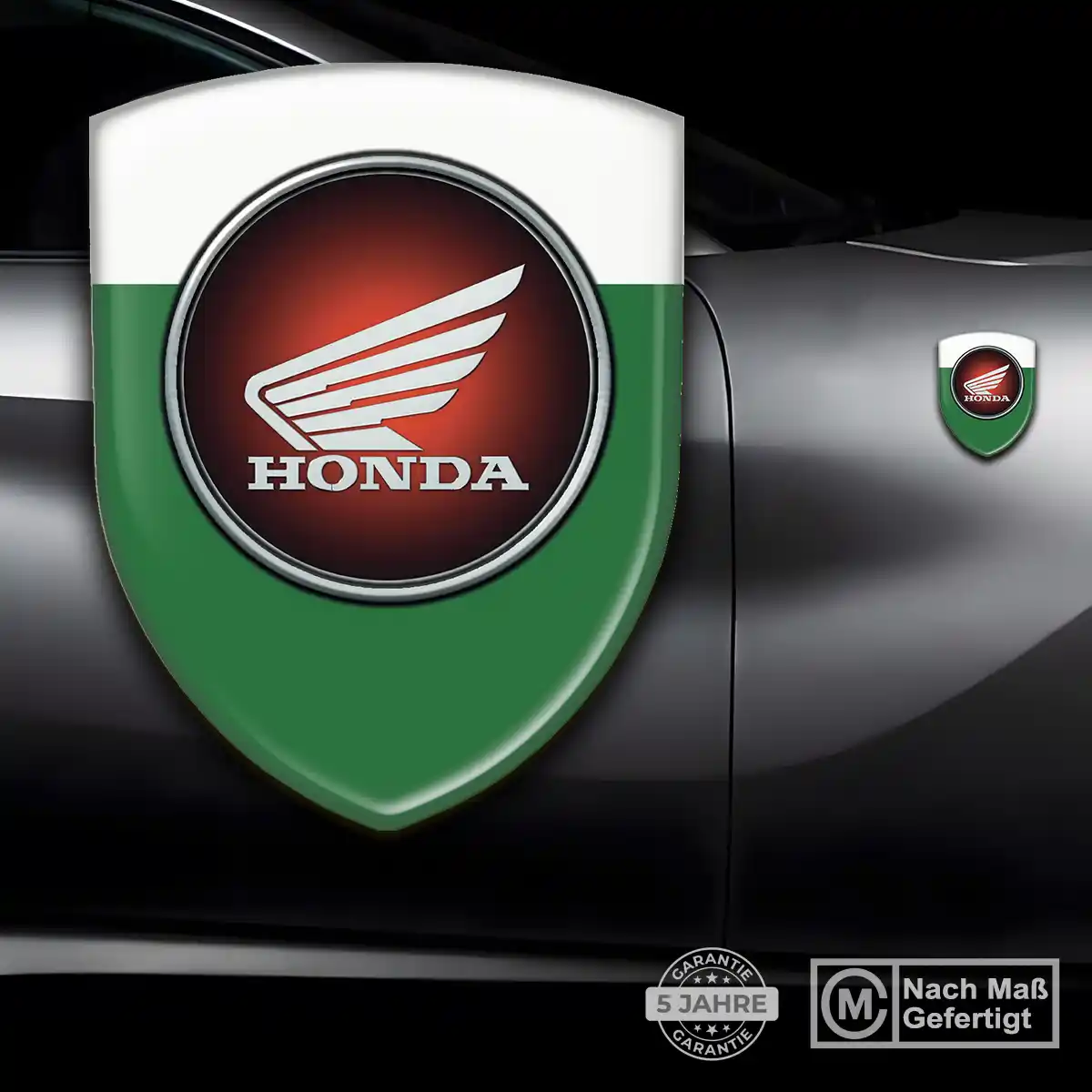 Honda Silikon Aufkleber Wappen Premiumqualität